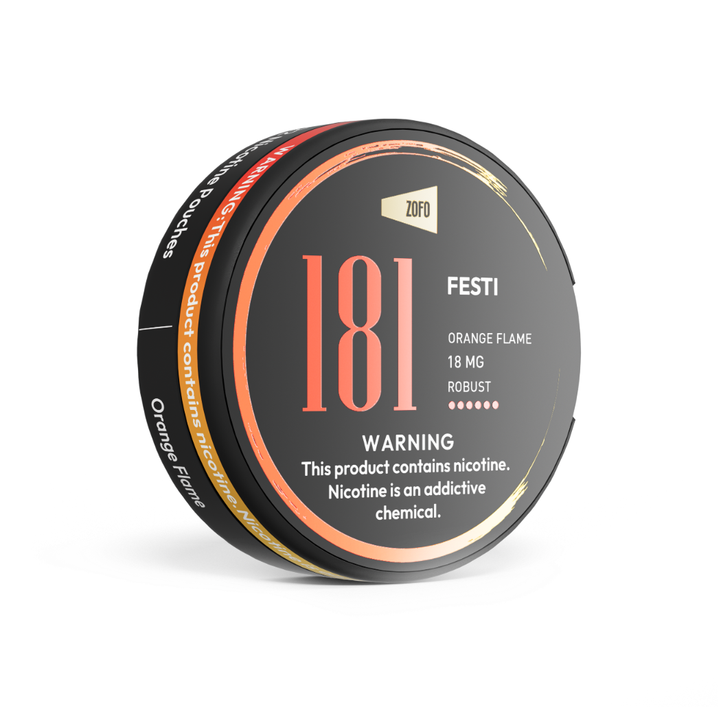 FESTI orange flame flavor 18mg nicotine pouches